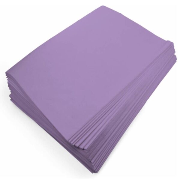 Papel Seda - 20g, 50x70, Lavanda, Resma 520pl