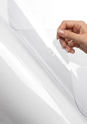 Adhesivo - PVC transparente, pl 70 x 100 cm