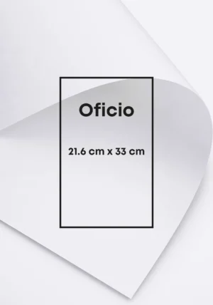 Opalina - Lisa, 225g, Resma Oficio 21.6x33 100 hjs.