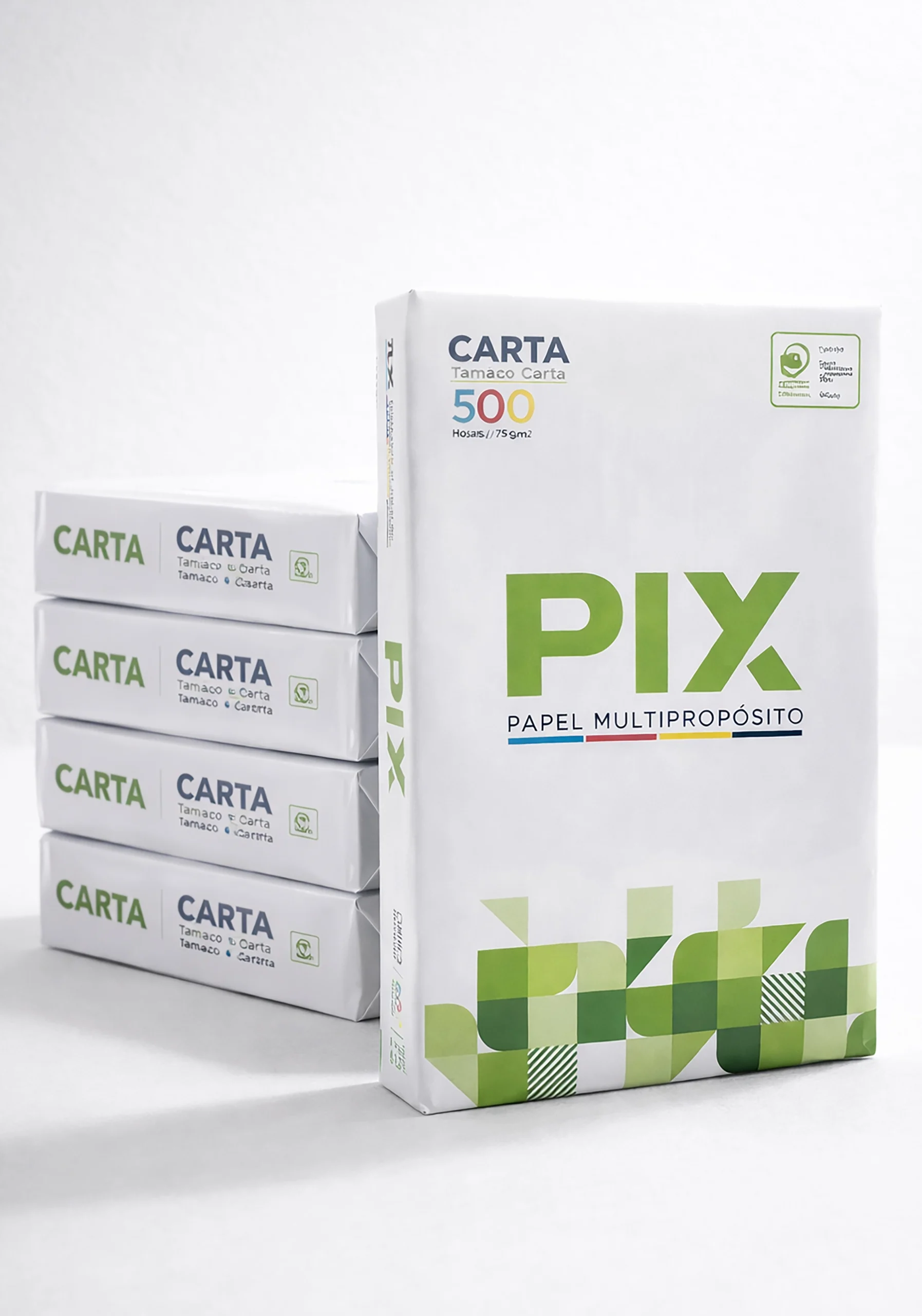 Papel Fotocopia Pix, resma carta 500 h