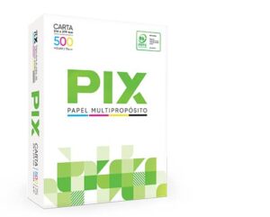Resma papel Fotocopia Blanco Pix Carta 500 Hojas